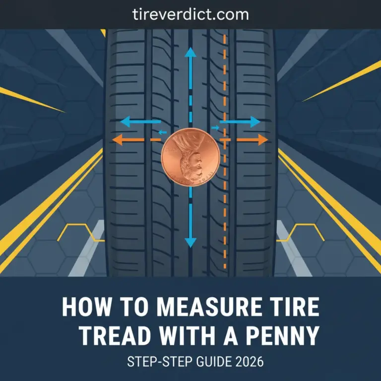 How To Measure Tire Tread With A Penny: Step-By-Step Guide 2026