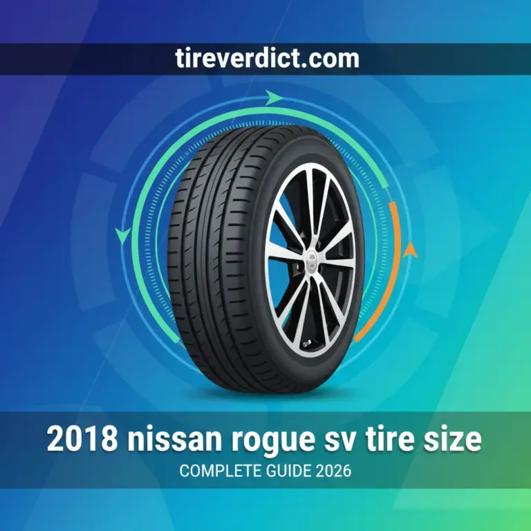 2018 Nissan Rogue Sv Tire Size: Complete Guide 2026