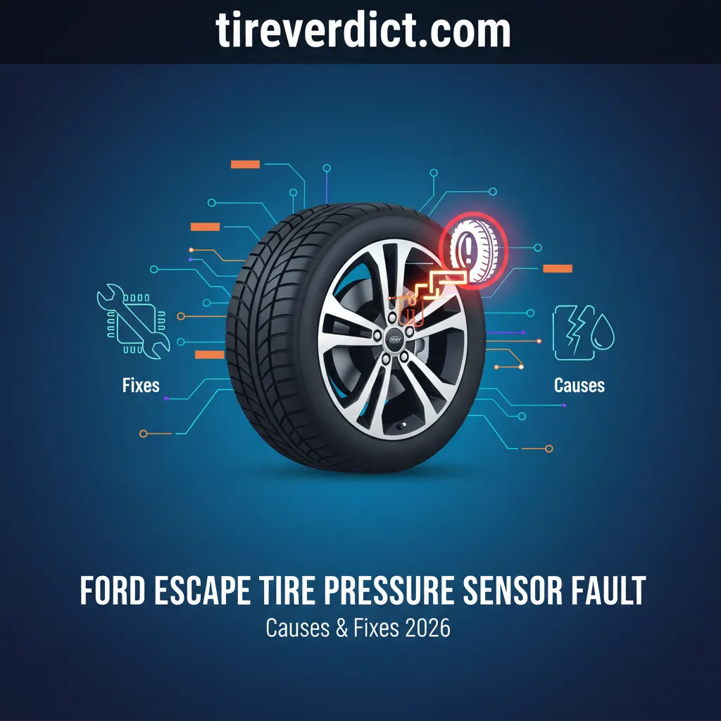 ford escape tire pressure sensor fault