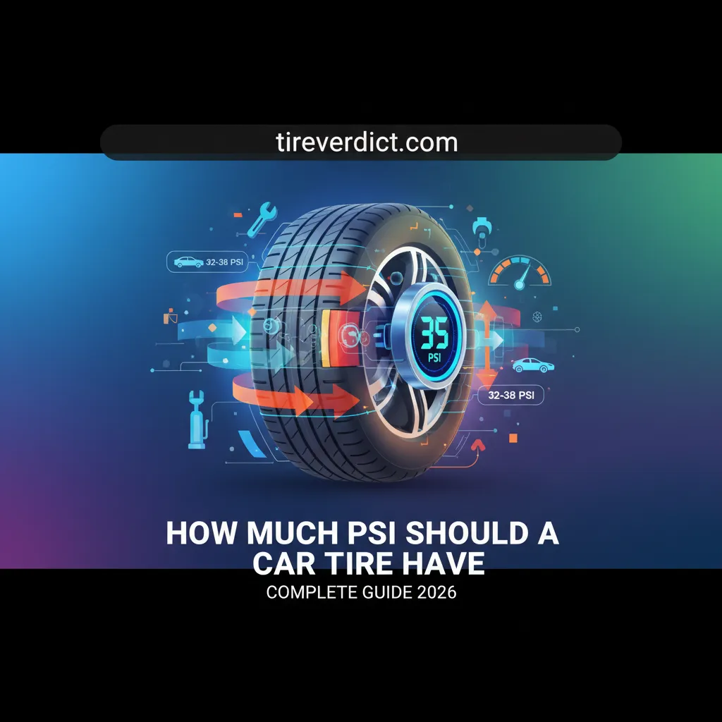 how much psi should a car tire have