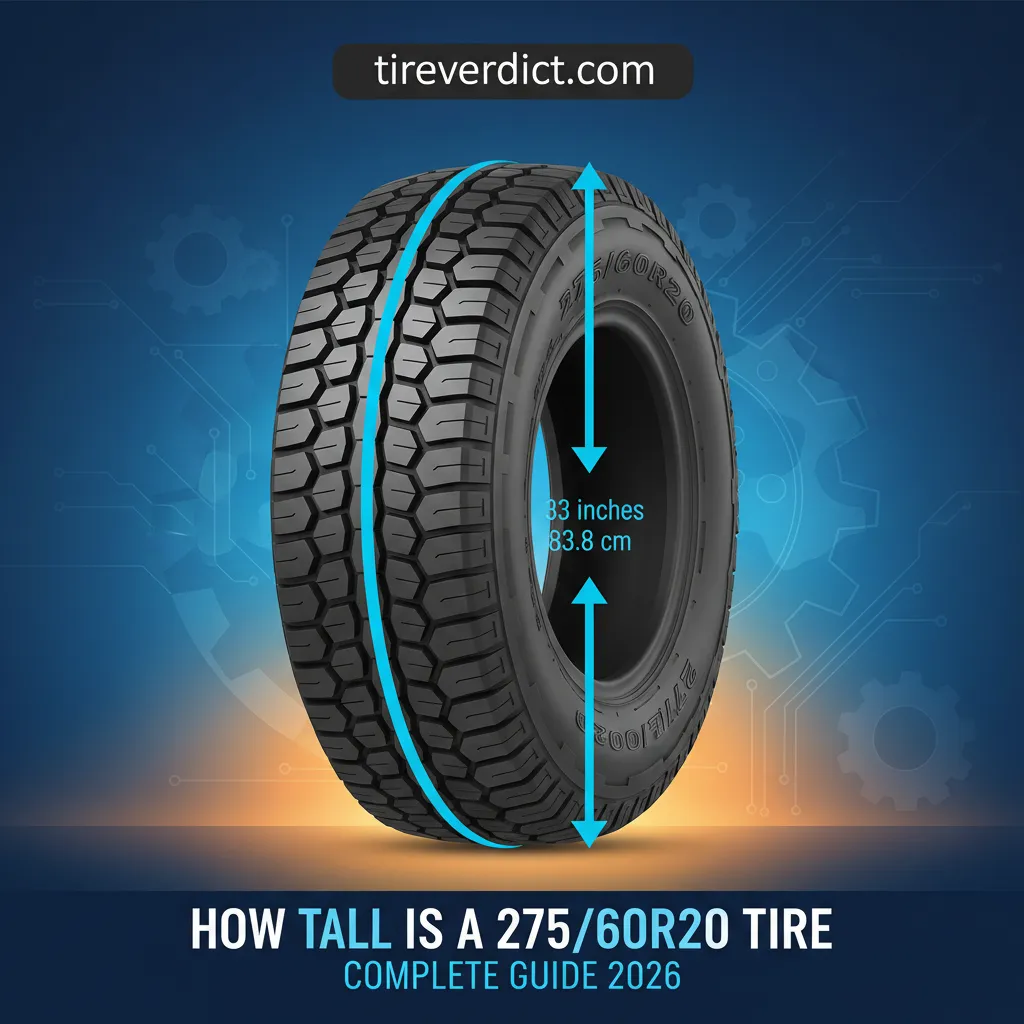 how tall is a 275/60r20 tire