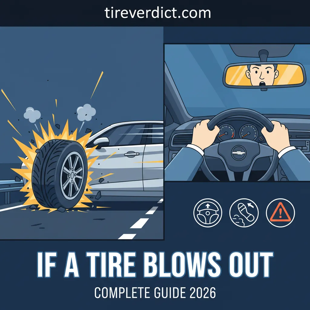 if a tire blows out