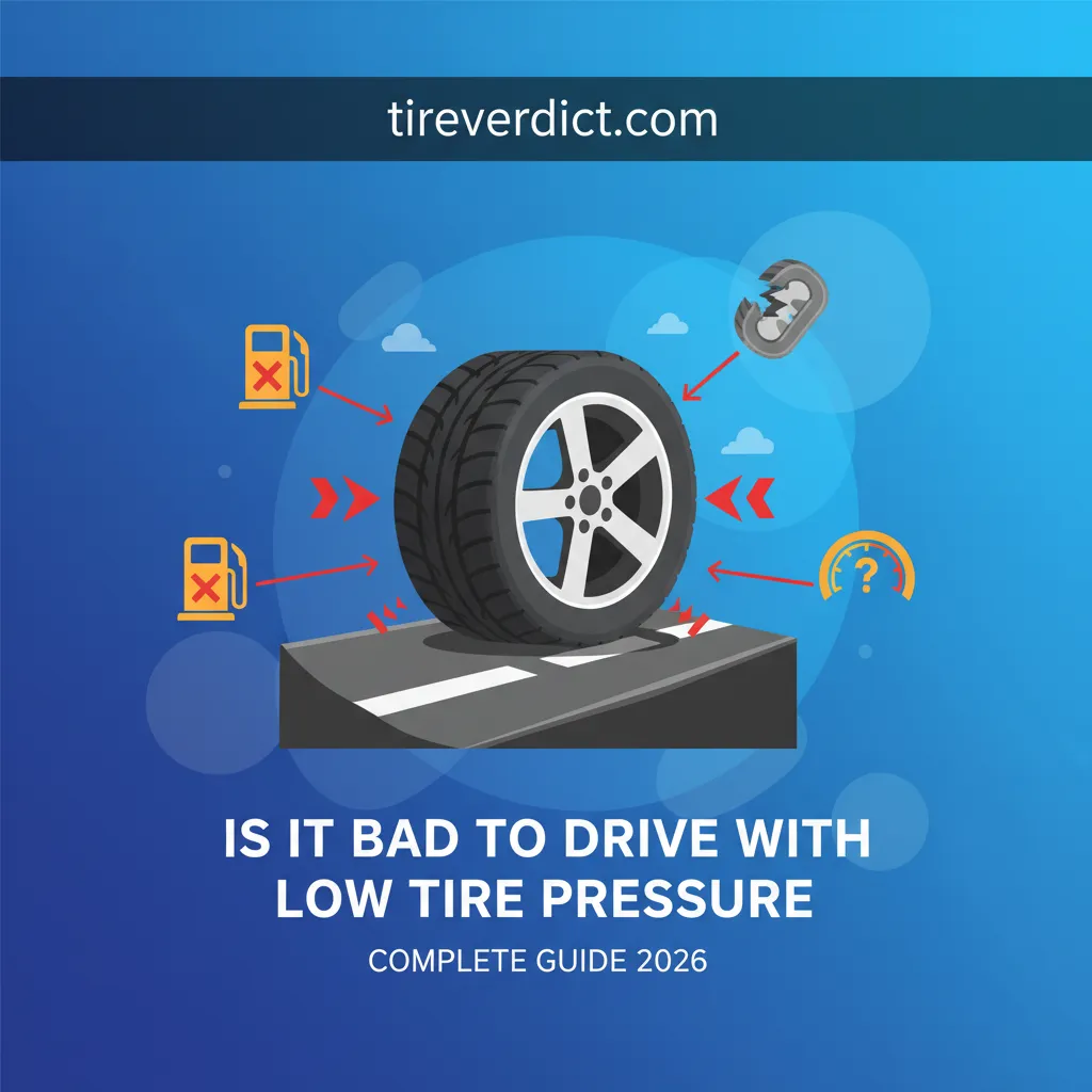 is it bad to drive with low tire pressure