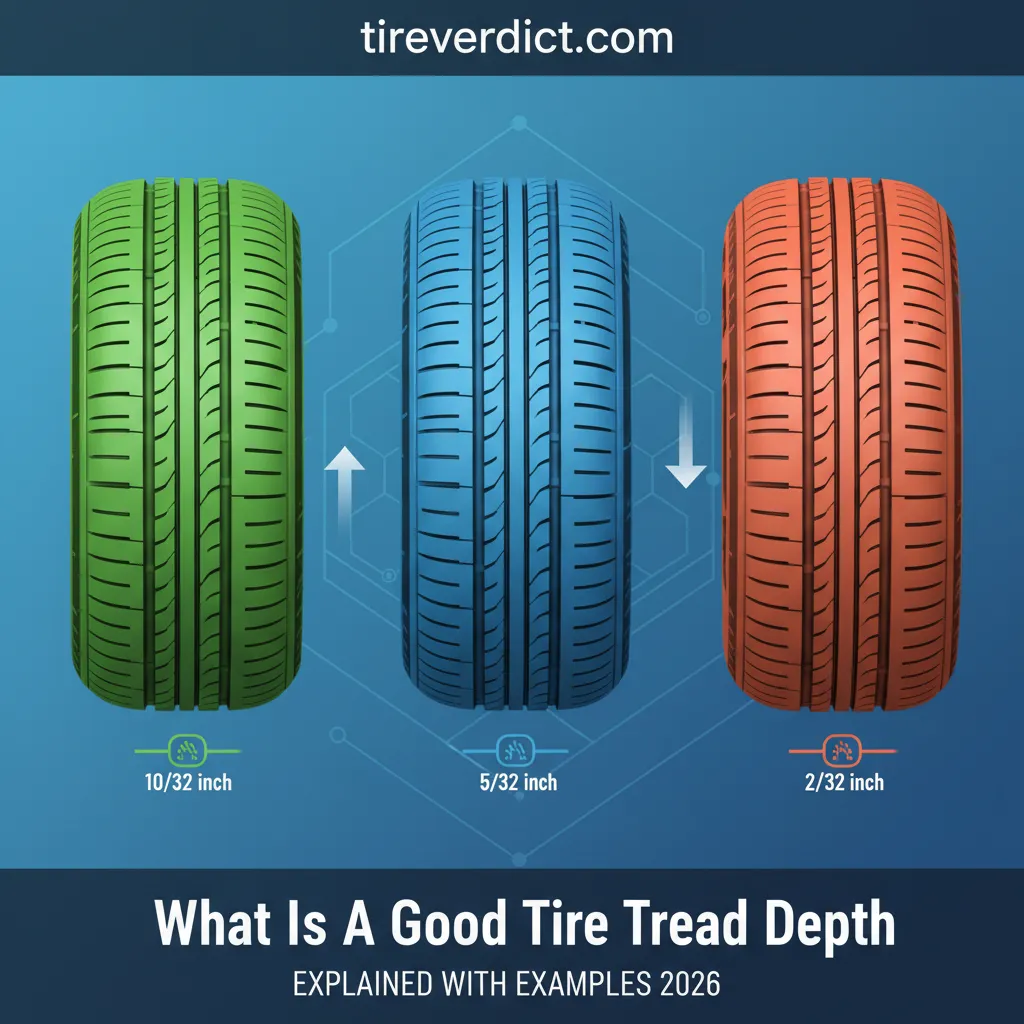 what is a good tire tread depth