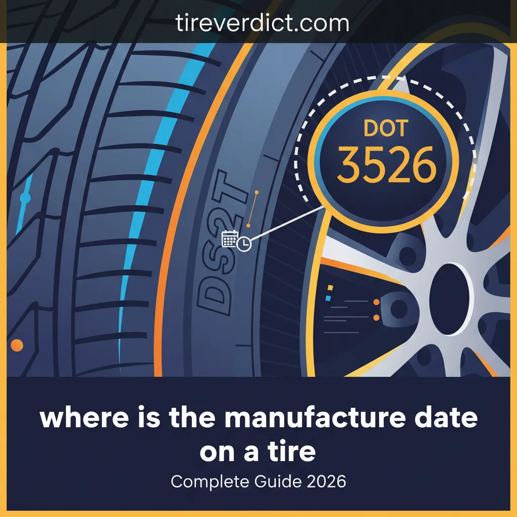 where is the manufacture date on a tire