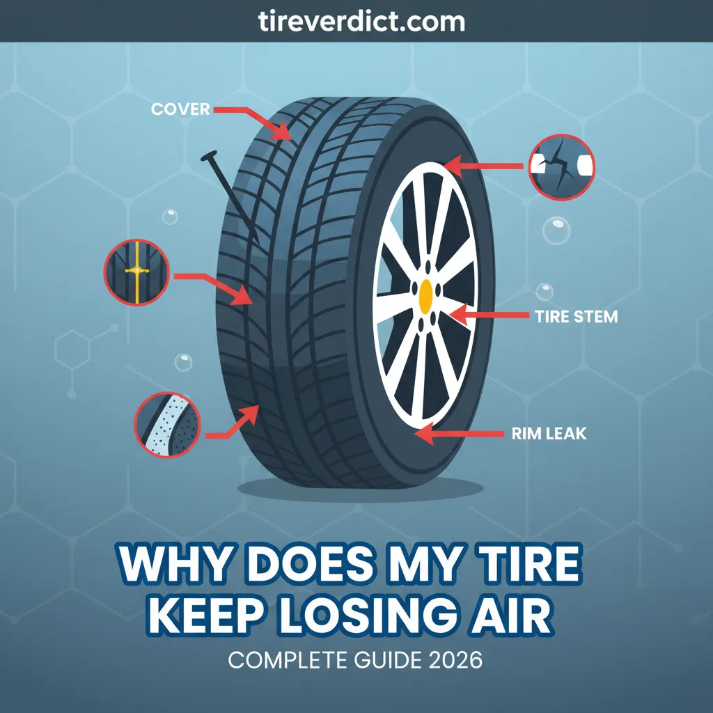 why does my tire keep losing air