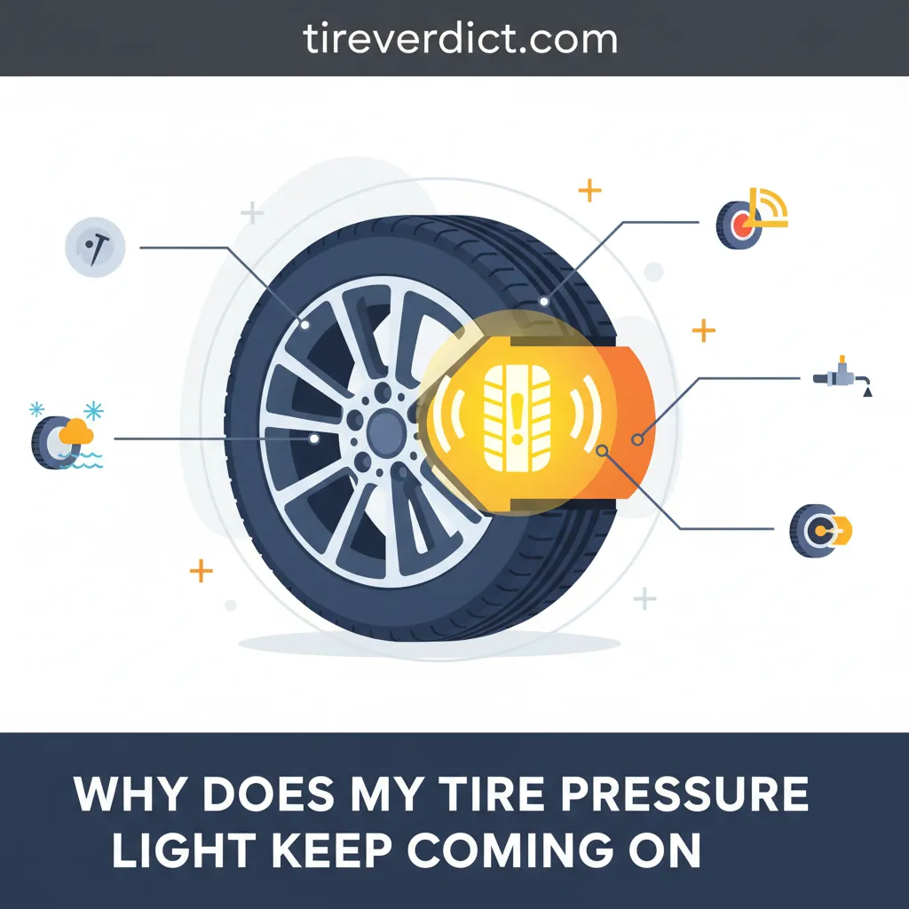 why does my tire pressure light keep coming on