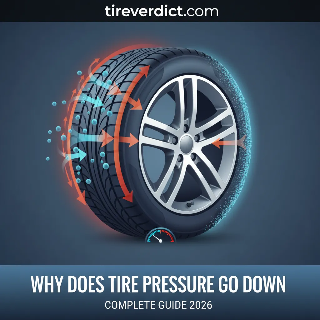 why does tire pressure go down