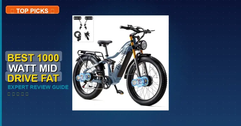 7 Best 1000 Watt Mid Drive Fat Tire Electric Bike: Quality Picks 2026
