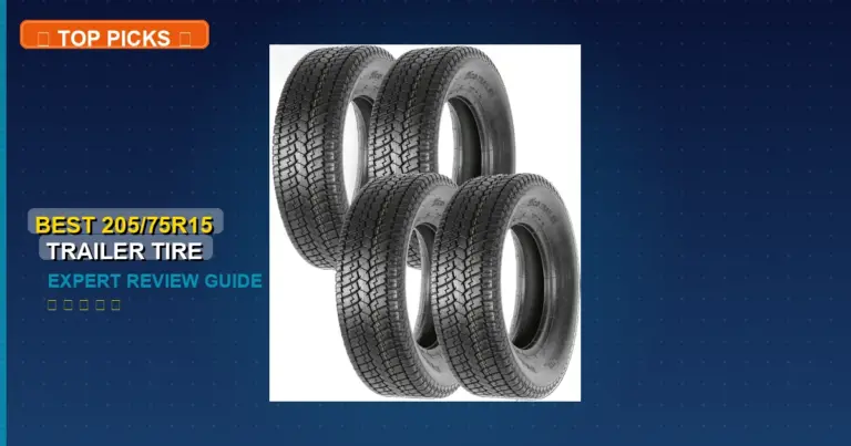 3 Best 205/75R15 Trailer Tire: Quality Picks 2026