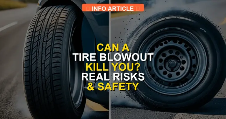 Can a Tire Blowout Kill You? Real Risks & Safety Guide 2026