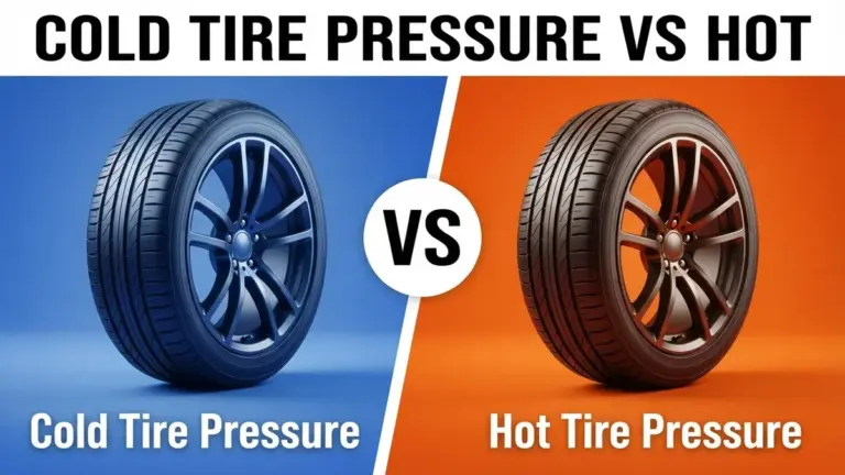 Cold Tire Pressure vs Hot Tire Pressure side-by-side comparison