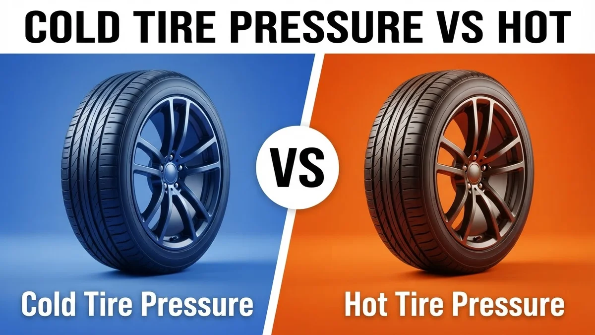 Cold Tire Pressure vs Hot Tire Pressure comparison