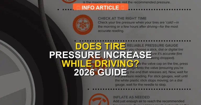 Does Tire Pressure Increase While Driving? 2026 Guide
