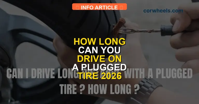 How Long Can You Drive on a Plugged Tire 2026 Guide