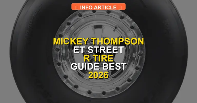 Mickey Thompson ET Street R Tire Guide Best 2026