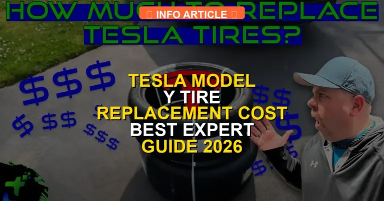 Tesla Model Y Tire Replacement Cost Best Expert Guide 2026