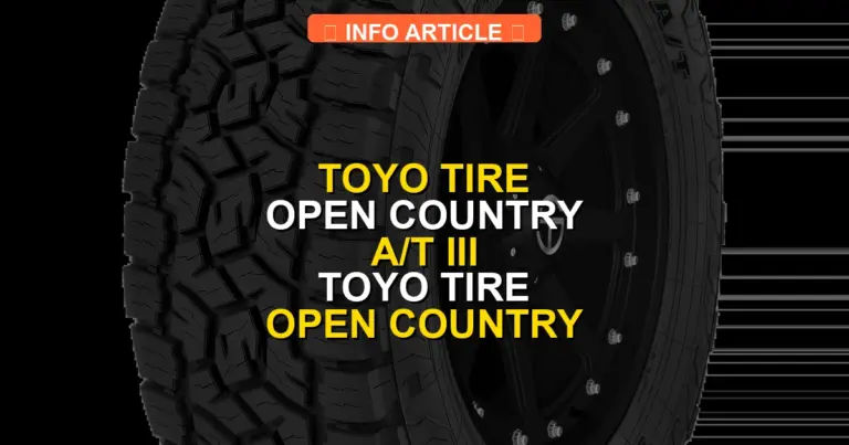 Toyo Tire Open Country A/T Iii Toyo Tire Open Country 2026