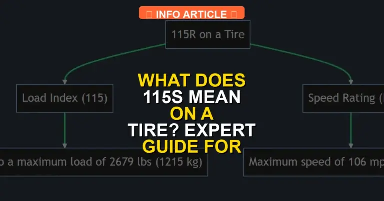 What Does 115S Mean on a Tire? Expert Guide for 2026
